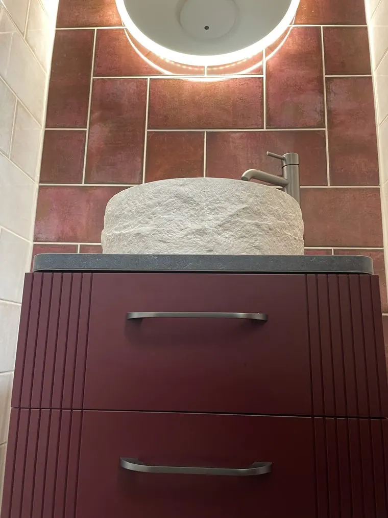 Newly installed bathroom in Plymouth